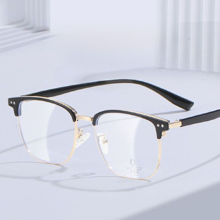 Combined nylor frame (metal + TR90) with Blue Ray Cut protection lenses MAMO H6629