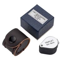 Лупа складная 7007D胶皮-XX, диаметр: 18 мм, увеличение: 10X