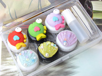 Mini set with contact lens cases XF3892, 3pcs