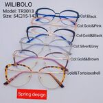 Оправа металл + TR90 ультратонкая с флексом Wilibolo TR3013