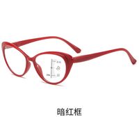 Очки пластиковые для чтения, мультифокусные с защитой Blue ray cut, диоптрии от +1.00 до +4.00, РМЦ=62-64, KY8508多焦点