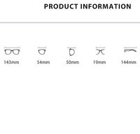 Металлические очки с защитой от синего света Blue Block FENQI F11907