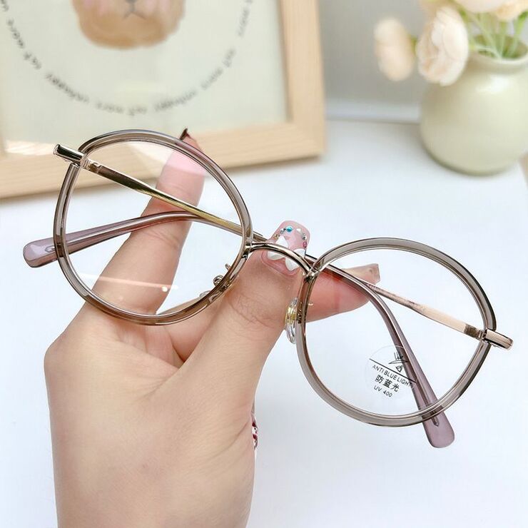 Оправа комбинированная с линзами Blue Ray Cut MAMO S11837