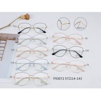 Combined frame (metal + TR90) with Blue Ray Cut protection lenses and flex MAMO F93072