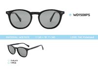 Plastic acetate frame polarized sunglasses WD1508PS