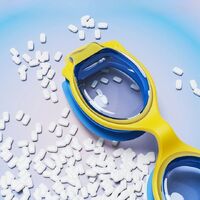 Очки для плавания детские (3-13 лет) водонепроницаемые с защитой от запотевания, с коробкой, 7600-YU