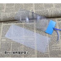 Лупа портативная карманная 2108A, размеры: 155*57 мм, увеличение: 3Х