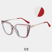TR90 plastic frame or glasses with blue light protection, with spring hinges FA87314