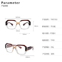 TR90 plastic frame or glasses with blue light protection, with spring hinges FA87202