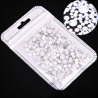 Set of rhinestones with flat bottom for decorating frames and glasses, 39 colors, PD0006