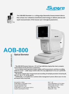 Optical biometer AOB-800
