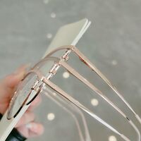 Оправа комбинированная (металл + TR90) с линзами Blue Ray Cut и флексами MAMO S11505