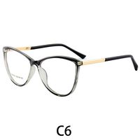 TR90 plastic frame or glasses with blue light protection, with spring hinges FA87001