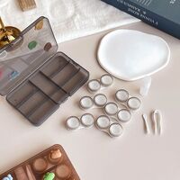 Набор для мягких контактных линз + 6 контейнеров для хранения JH007DIY六盒装