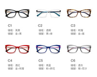 Plastic frames for glasses TR90+CA material (flex hinges) FOCUS FCS2065