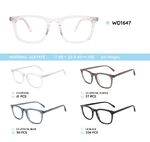 Plastic acetate eyeglasses frame WD1647