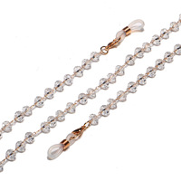 Glasses chain with hollow big hearts GL1196