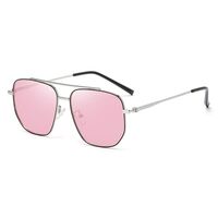 Очки металлические фотохромные с защитой от синего света 9655-2-GT