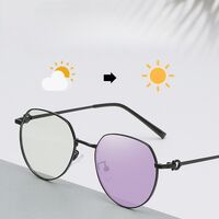 Photochromic glasses with blue light and UV protection 9652-GT