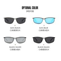Polarized metal sunglasses with UV400 protection 2989-GT