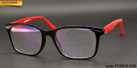 Plastic frames for glasses TR-90 + CA material (flex hinges) FOCUS FCS015