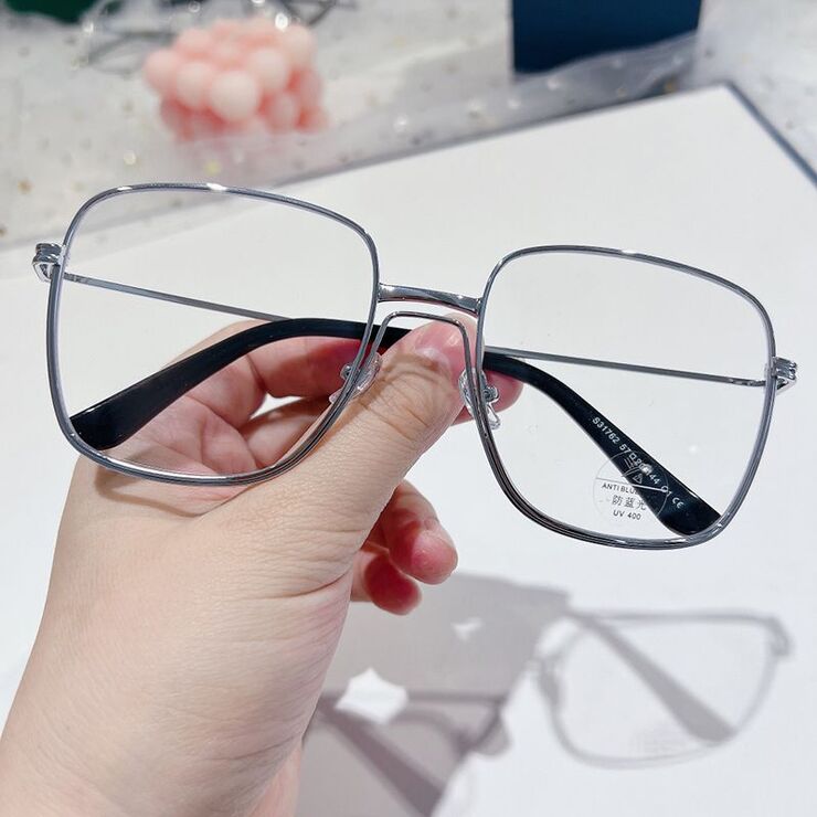 Оправа металлическая с линзами Blue Ray Cut MAMO S31762