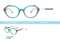 Plastic acetate eyeglasses frame for women WD4260