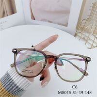 Hybrid frame, metal + TR90, with Blue Block coating SANTA M8045