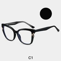 TR90 plastic frame or glasses with blue light protection, with spring hinges FA87312
