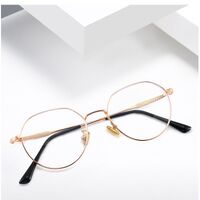 Очки металлические с защитой от синего света 9644-3-GT