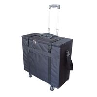 Mobile box (suitcase, trunk, organizer, display case) on wheels for frames and glasses for 120 slots JS-C221224