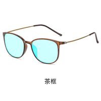 Blue Block TR90 glasses with blue light protection for colorblind people, with case KY872-2色盲眼镜