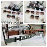 Polarized metal + TR90 sunglasses P05KY 2964