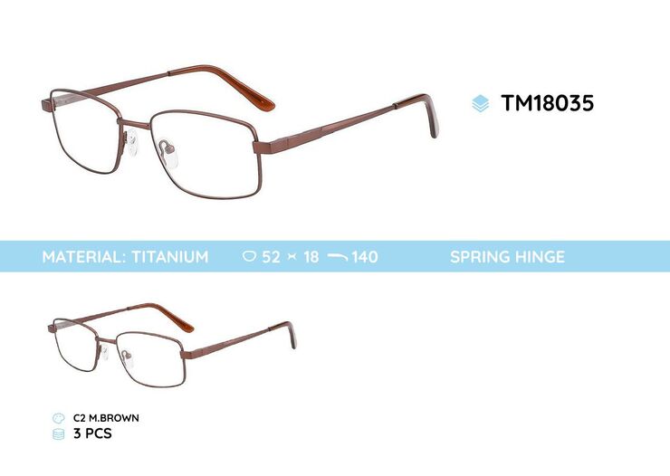 Titanium frames TM18035