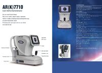 Autorefractometer/autorefrkeratometer COT AR(K)7710