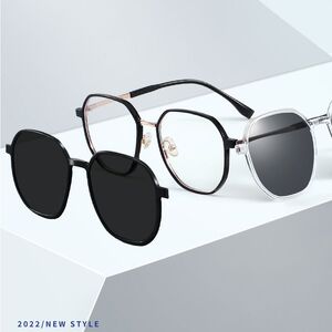 Оправа комбинированная с линзами Blue Ray Cut и поляризационными линзами MAMO TP1009