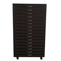 Офисный бокс - витрина для оправ и очков, с тканевым покрытием, с колёсами, на 288/234 мест JS-C1113