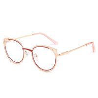 Metal glasses with blue light and UV protection 9748-GT