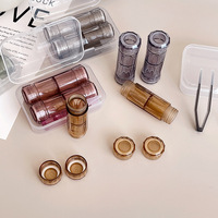 Mini set with contact lens cases Y112, 2pcs