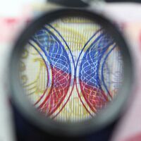 Folding magnifier with universal backlight 21007-XX, diameter: 21 mm, magnification: 30X