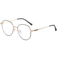 Очки металлические с защитой от синего света 9654-3-GT