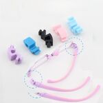 Elastic temple hinge for children's frames, length 18 mm (price per pair)