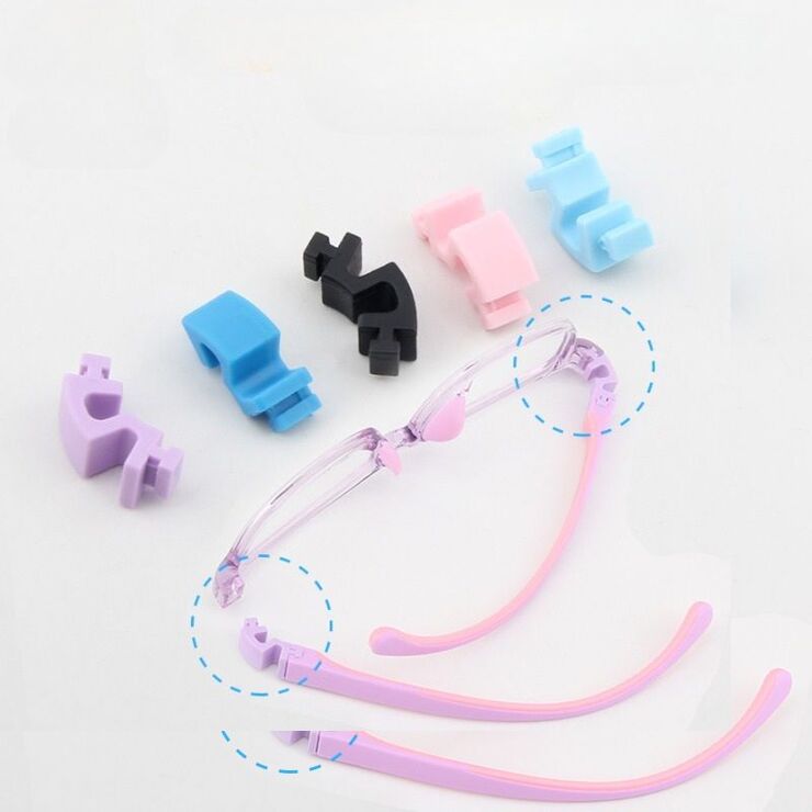 Elastic temple hinge for children's frames, length 18 mm (price per pair)