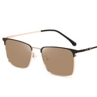 Очки металлические фотохромные с защитой от синего света 9661-GT