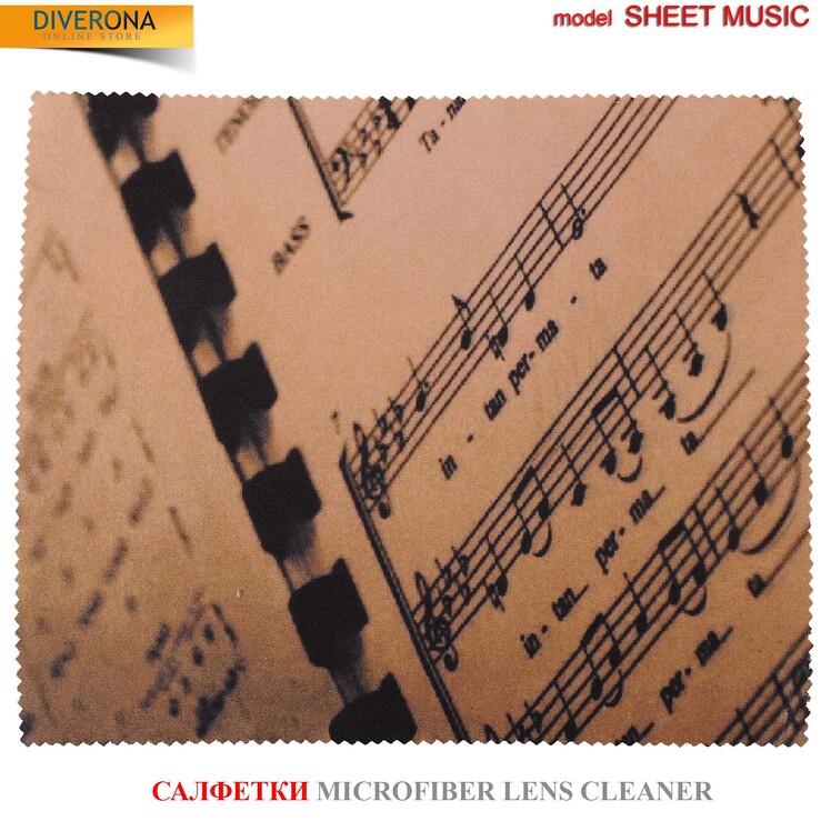 Салфетка для очков из материала микрофибра, плотный материал PEAK