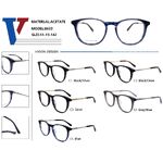 Оправа пластиковая из ацетата + металл с флексом 8633-DA