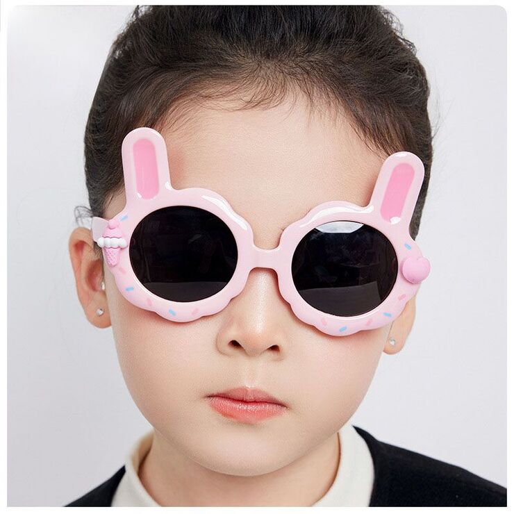 Polarized silicone sunglasses with UV400 protection for kids T22146-OU