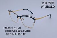 Оправа металлическая ультратонкая Wilibolo G95-70