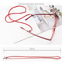 Шнурок-фиксатор для очков нейлоновый 62 см, набор из 12 штук