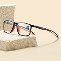 TR90 glasses for reading, with Blue ray cut protection, diopters from 0.00 to +4.00, RMC=62-64, KY1118-2老花